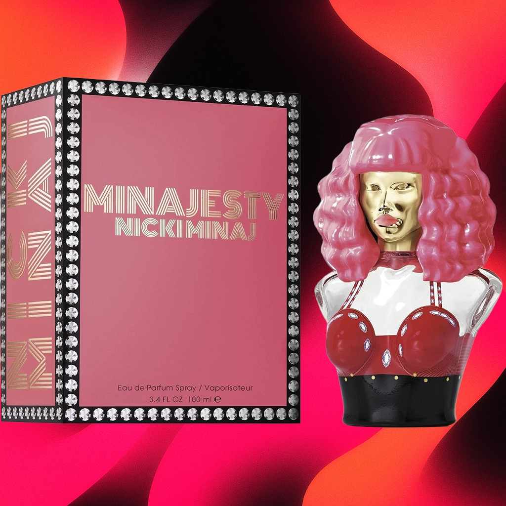 Nicki Minaj Minajesty Eau de Parfum Spray for Women 3.4 Ounce