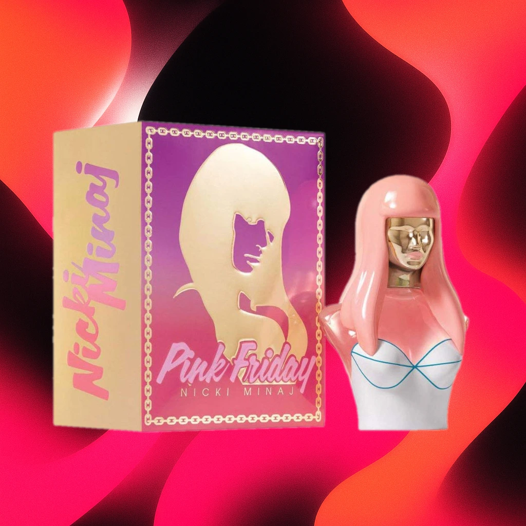 Nicki Minaj Pink Friday Eau de Parfum Spray for Women, 3.4 Ounce